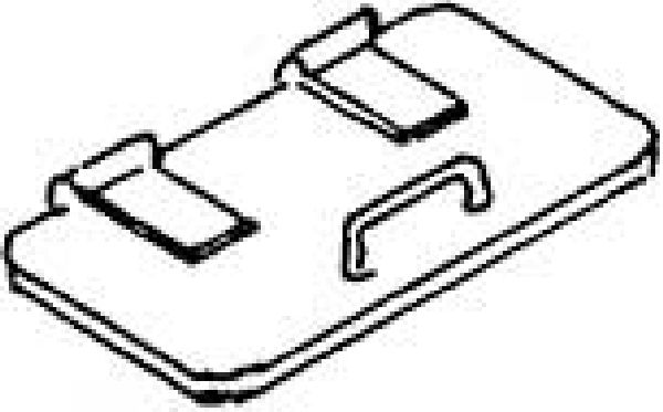 86601 Weinert - Wasserkastendeckel BR 91,92 - Spur H0
