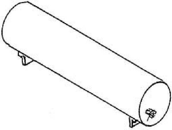 89204 Weinert - Gaskessel f�r preu�. Tender - Spur H0