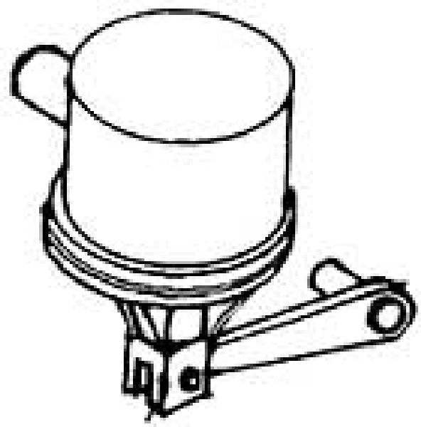 8940 Weinert - Hauptbremszylinder BR 55   1S - Spur H0