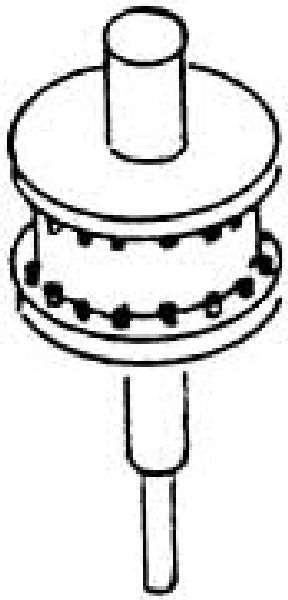 8943 Weinert - Bremszylinder f�r Schmalspurl - Spur H0