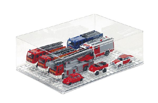 000240 Wiking - 5 St�ck Sammelkasten - leicht gebraucht - ohne Inhalt - 