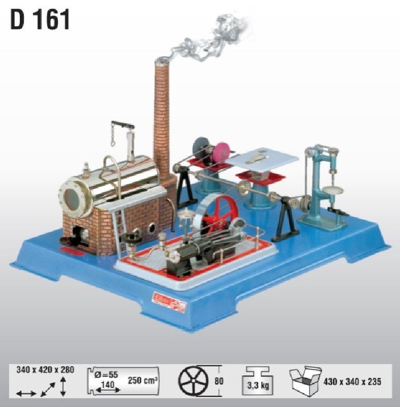 161 Wilesco - Dampfmaschinenwerkstatt D161 - -