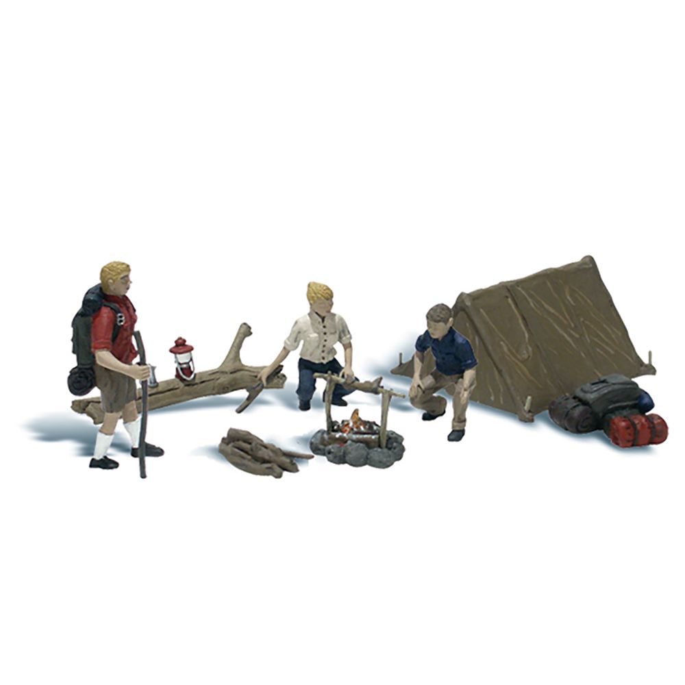 WA2199 Woodland - N Leute beim Camping - allgemein