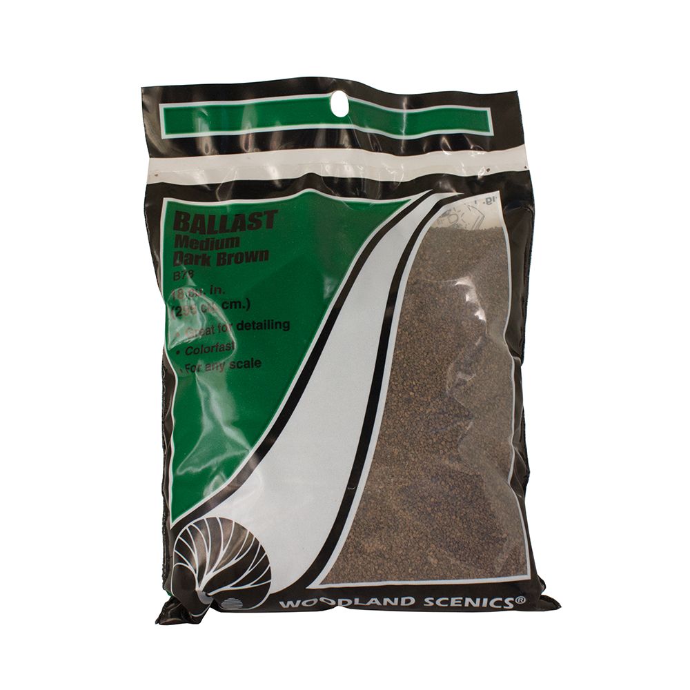 WB78 Woodland - Schotter, dunkelbraun, mittel - allgemein