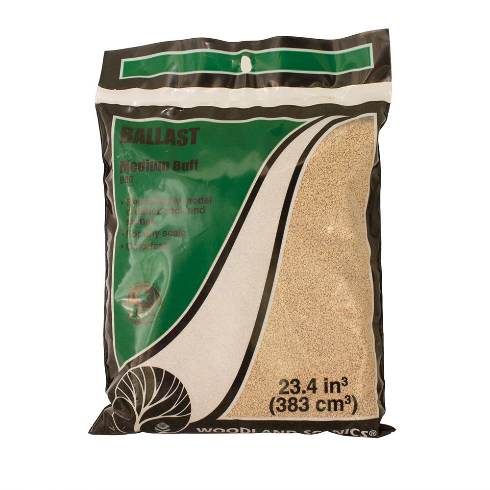 WB80 Woodland - Schotter, sandfarbe, mittel - allgemein