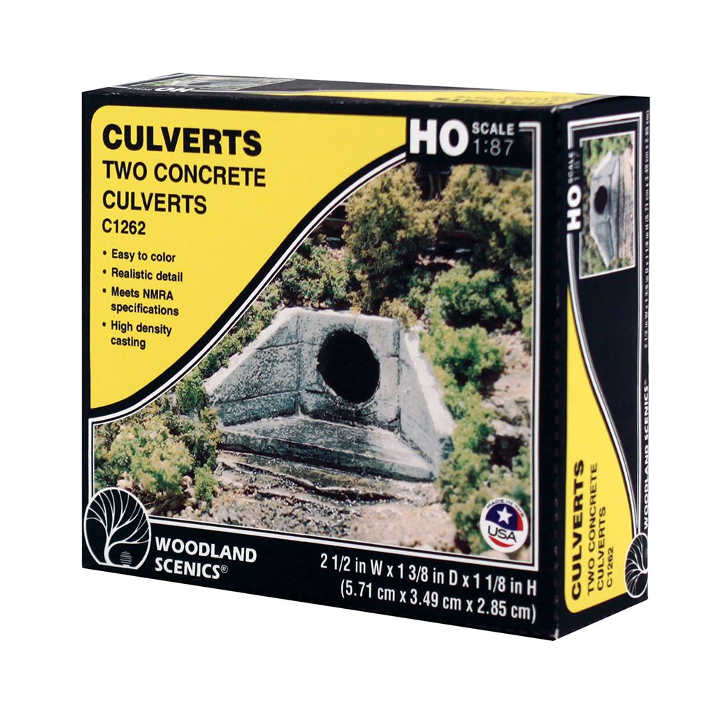 WC1262 Woodland - H0 Wasserdurchla� Beton - allgemein