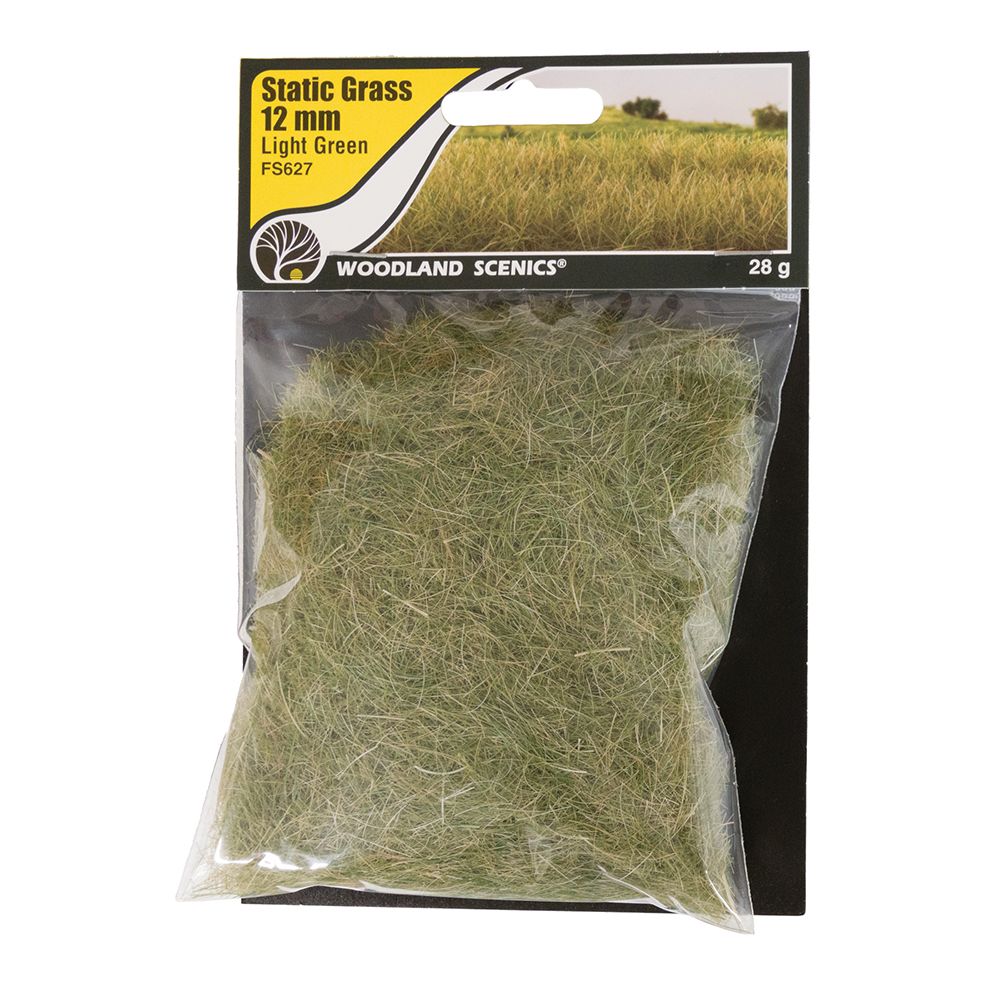 WFS627 Woodland - 12mm Static Grass Light Green - allgemein