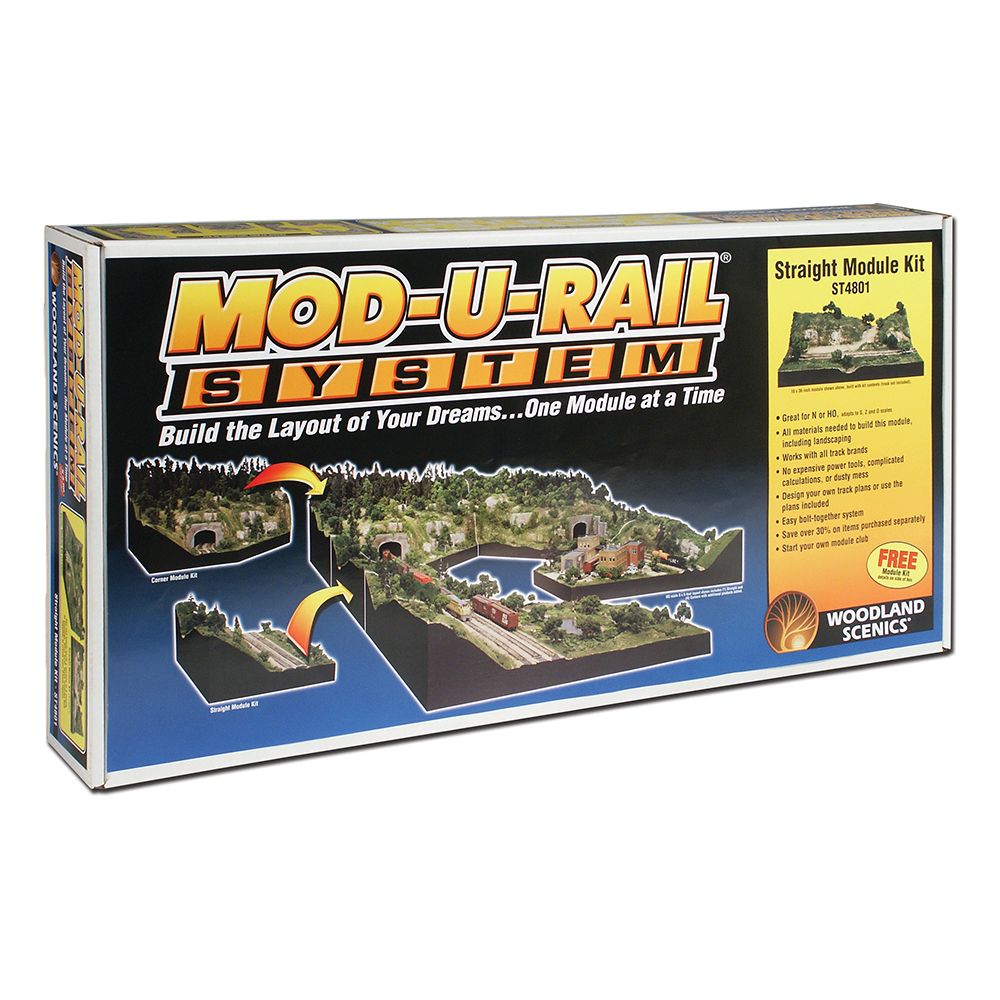 WST4801 Woodland - Mod-U-Rail Straight Module - allgemein
