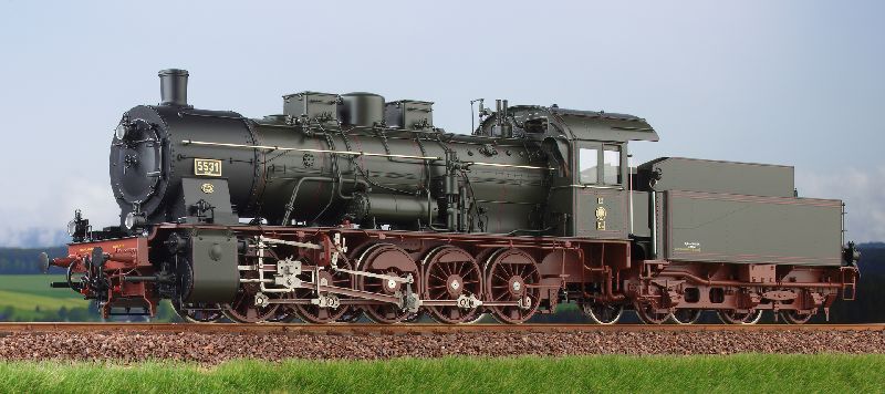 grün/braunrot/ 3 Dome, Schlot ohneAufsatz, o 3-Licht-Spitzensignal mit Gaslterne