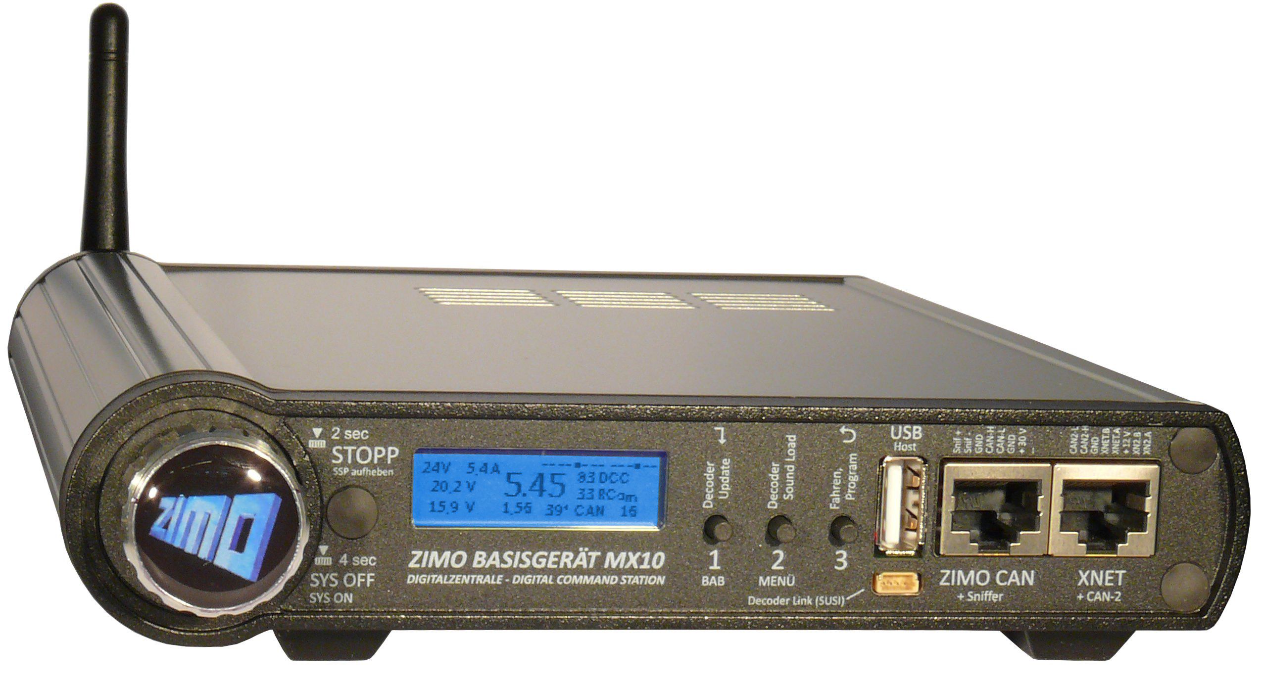 MX10 Zimo - Digitalzentrale MX10 - allgemein