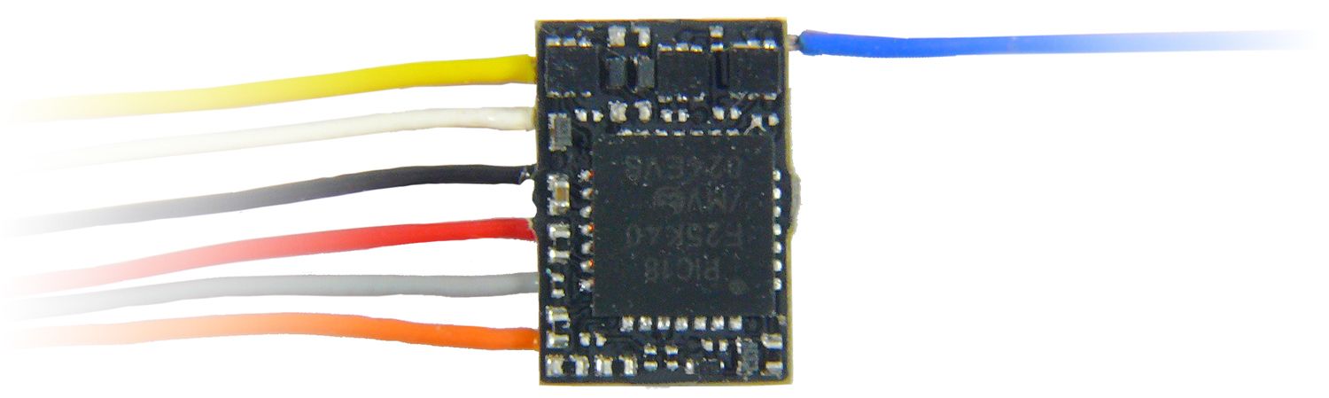 MX615 Zimo - Z-Spur Decoder 7 Dr�hte - allgemein