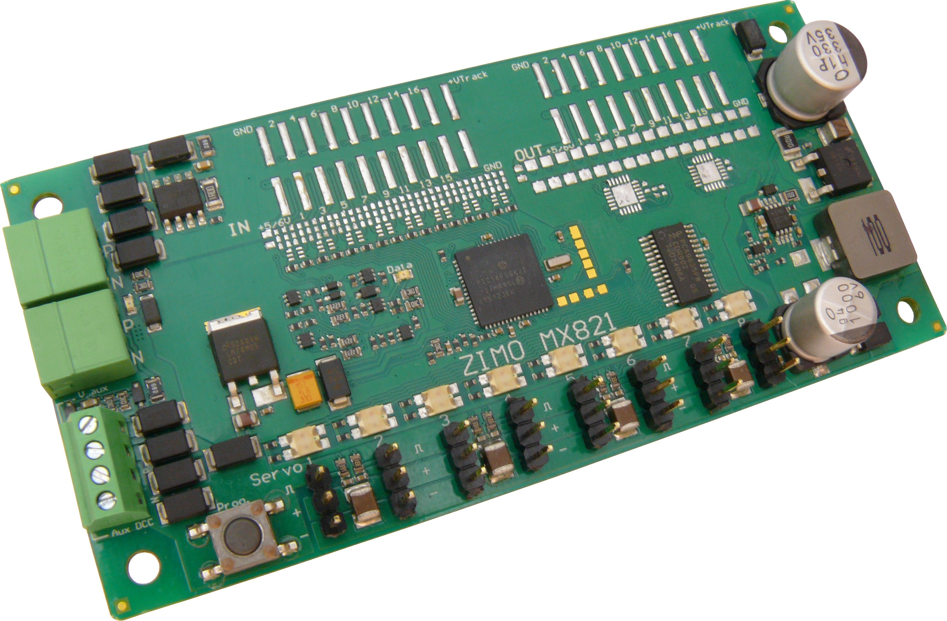 MX821S Zimo - 8-fach Servodecoder - allgemein